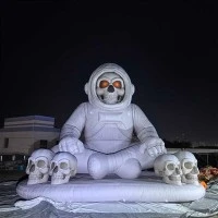 Puhallettava piha Halloween-sisustus